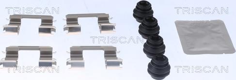 Triscan 8105 181021 - Комплектующие для колодок дискового тормоза avtokuzovplus.com.ua