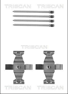 Triscan 8105 231613 - Комплектующие для колодок дискового тормоза avtokuzovplus.com.ua