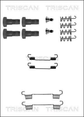 Triscan 8105 232555 - Комплектуючі, гальмівна система autocars.com.ua