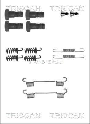 Triscan 8105 232562 - Комплектуючі, гальмівна система autocars.com.ua