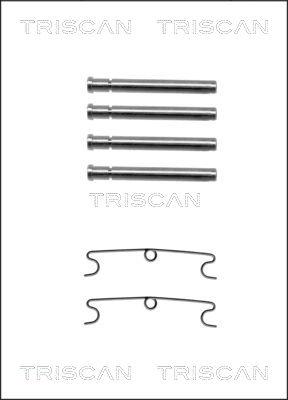 Triscan 8105 291601 - Комплектующие для колодок дискового тормоза autodnr.net