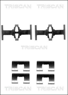 Triscan 8105 401615 - Комплектующие для колодок дискового тормоза avtokuzovplus.com.ua