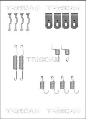 Triscan 8105 402540 - Комплектующие, стояночная тормозная система autodnr.net