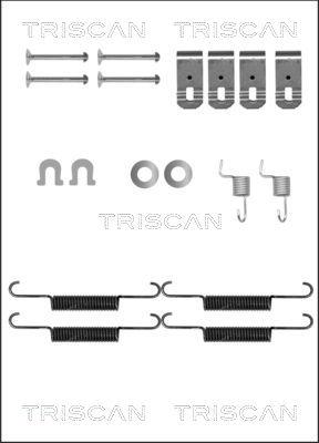 Triscan 8105 402541 - Комплектуючі, гальмівна система autocars.com.ua