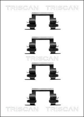 Triscan 8105 421588 - Комплектующие для колодок дискового тормоза avtokuzovplus.com.ua