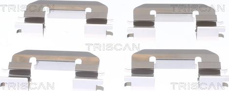 Triscan 8105 431634 - Комплектующие для колодок дискового тормоза avtokuzovplus.com.ua