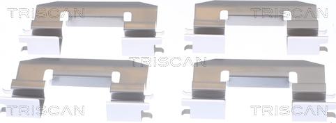 Triscan 8105 431638 - Комплектующие для колодок дискового тормоза avtokuzovplus.com.ua