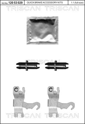 Triscan 8105 432601 - Ремкомплект, расширитель autodnr.net