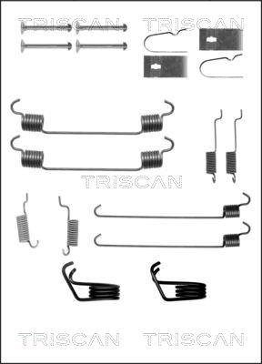 Triscan 8105 502557 - Комплектуючі, барабанний гальмівний механізм autocars.com.ua