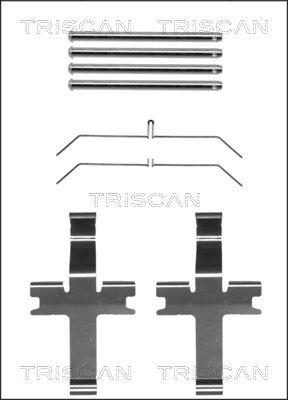 Triscan 8105 681535 - Комплектующие для колодок дискового тормоза avtokuzovplus.com.ua