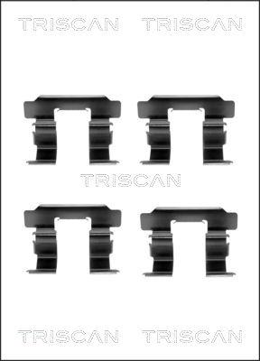Triscan 8105 691623 - Комплектуючі, колодки дискового гальма autocars.com.ua