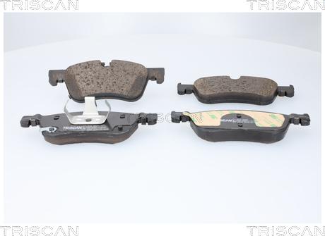 Triscan 8110 10127 - Гальмівні колодки, дискові гальма autocars.com.ua