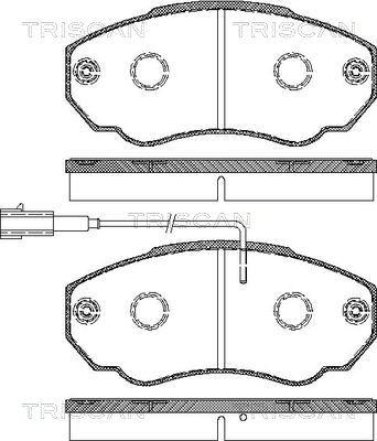 Magneti Marelli 363702161241 - Гальмівні колодки, дискові гальма autocars.com.ua