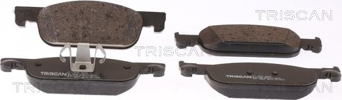 Triscan 8110 10610 - Тормозные колодки, дисковые, комплект avtokuzovplus.com.ua