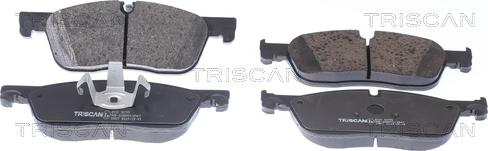 Triscan 8110 10795 - Гальмівні колодки, дискові гальма autocars.com.ua