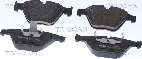 Triscan 8110 11016 - Гальмівні колодки, дискові гальма autocars.com.ua