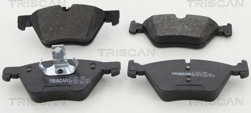 Triscan 8110 11050 - Гальмівні колодки, дискові гальма autocars.com.ua