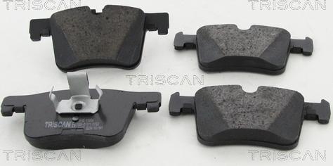 Triscan 8110 18025 - Гальмівні колодки, дискові гальма autocars.com.ua