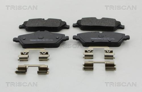 Triscan 8110 11061 - Гальмівні колодки, дискові гальма autocars.com.ua