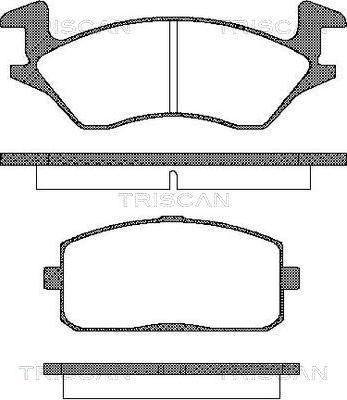 DJ Parts BP1542 - Гальмівні колодки, дискові гальма autocars.com.ua