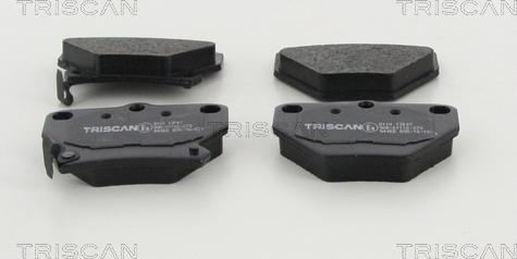 Triscan 8110 13047 - Тормозные колодки, дисковые, комплект autodnr.net