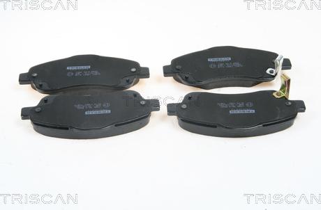 Triscan 8110 13061 - Тормозные колодки, дисковые, комплект avtokuzovplus.com.ua