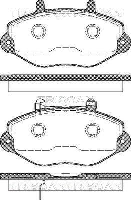 R Brake RB0897-071 - Гальмівні колодки, дискові гальма autocars.com.ua