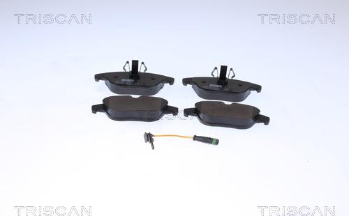 Triscan 8110 23061 - Гальмівні колодки, дискові гальма autocars.com.ua