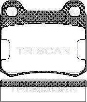 Triscan 8110 23995 - Тормозные колодки, дисковые, комплект autodnr.net