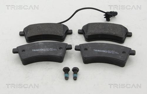 Triscan 8110 25043 - Тормозные колодки, дисковые, комплект autodnr.net