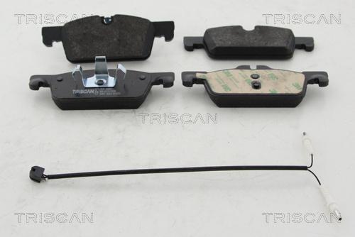 Triscan 8110 28051 - Гальмівні колодки, дискові гальма autocars.com.ua