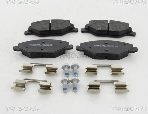 Triscan 8110 29181 - Тормозные колодки, дисковые, комплект autodnr.net