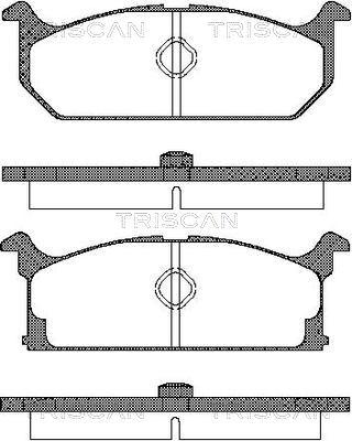 FIT FP0296 - Гальмівні колодки, дискові гальма autocars.com.ua