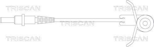Triscan 8115 10005 - Сигналізатор, знос гальмівних колодок autocars.com.ua