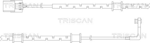 Triscan 8115 10013 - Сигналізатор, знос гальмівних колодок autocars.com.ua