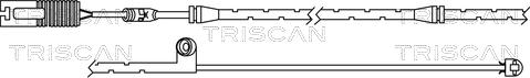 Triscan 8115 11030 - Сигнализатор, износ тормозных колодок autodnr.net