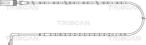 Triscan 8115 11032 - Сигнализатор, износ тормозных колодок avtokuzovplus.com.ua