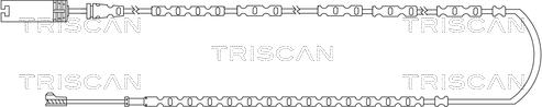 Triscan 8115 11046 - Сигнализатор, износ тормозных колодок avtokuzovplus.com.ua