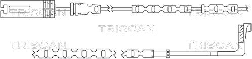 Triscan 8115 11055 - Сигнализатор, износ тормозных колодок avtokuzovplus.com.ua