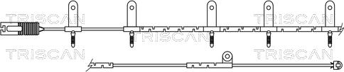 Triscan 8115 17003 - Сигналізатор, знос гальмівних колодок autocars.com.ua