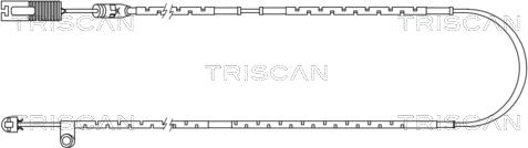 Triscan 8115 17006 - Сигналізатор, знос гальмівних колодок autocars.com.ua