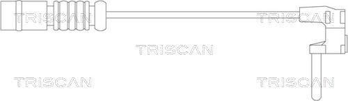 Triscan 8115 23015 - Сигнализатор, износ тормозных колодок avtokuzovplus.com.ua