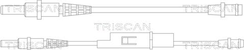 Triscan 8115 38003 - Сигнализатор, износ тормозных колодок avtokuzovplus.com.ua