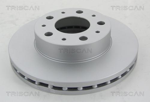 Triscan 8120 101006C - Гальмівний диск autocars.com.ua