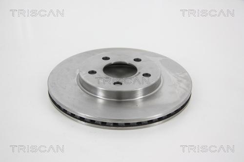 Triscan 8120 101007 - Гальмівний диск autocars.com.ua