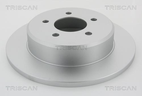 Triscan 8120 101012C - Гальмівний диск autocars.com.ua