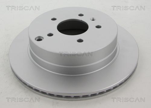 Triscan 8120 101016C - Гальмівний диск autocars.com.ua