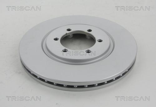 Triscan 8120 101022C - Гальмівний диск autocars.com.ua