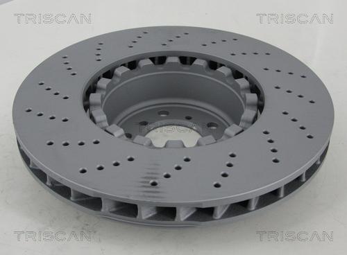 Triscan 8120 101027C - Гальмівний диск autocars.com.ua