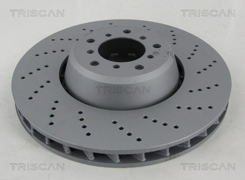 Triscan 8120 101027C - Гальмівний диск autocars.com.ua